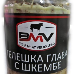 Телешка глава с шкембе